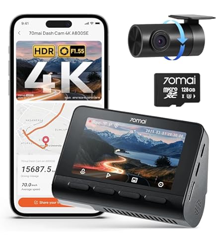 70mai Dash Cam Omni128G +Hardwire Kitセット 70mai Hardwire Kit | eBay